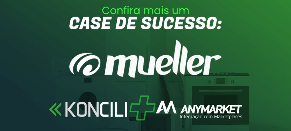 Logos do Koncili e da Mueller, exemplos de cases de sucesso.